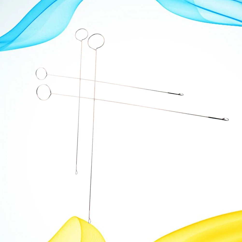 4pcs Long Threader Drawstring Sewing Inserter DIY Sewing Threading Tool for Starter 175cm 27cm
4pcs Long Threader Drawstring Sewing Inserter DIY Sewing Threading Tool for Starter 175cm 27cm