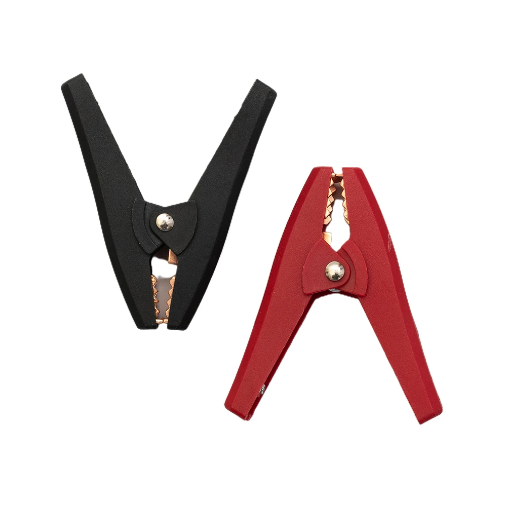 Kits Alligator Clips For Electrical Engineering Insulated Black & Red Car Connectors Steel/PVC Voltage Testers
Kits Alligator Clips For Electrical Engineering Insulated Black & Red Car Connectors Steel/PVC Voltage Testers