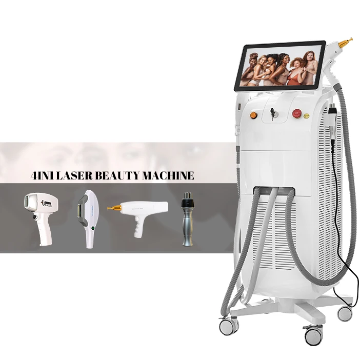 dflaser 4in1 machine switchable spot High power 600-2000W ice 808 diode laser diode laser 808nm hair removal beauty equipment
dflaser 4in1 machine switchable spot High power 600-2000W ice 808 diode laser diode laser 808nm hair removal beauty equipment