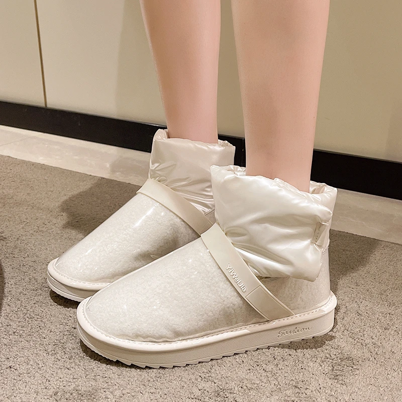 Free Shipping Women Snow Boots Winter Keep Warm Microfiber Leather Flat Breathable Waterproof 2022 Femmes Drawstring Ankle Shoes
Free Shipping Women Snow Boots Winter Keep Warm Microfiber Leather Flat Breathable Waterproof 2022 Femmes Drawstring Ankle Shoes