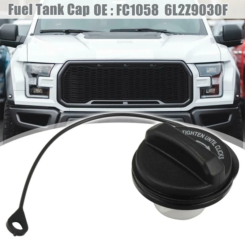 Gas Cap Fuel Cap, Fuel Tank Cap With Tether For F150 F-250 F-350 2013-2018 Years,HC3Z9030B FC1089
Gas Cap Fuel Cap, Fuel Tank Cap With Tether For F150 F-250 F-350 2013-2018 Years,HC3Z9030B FC1089
