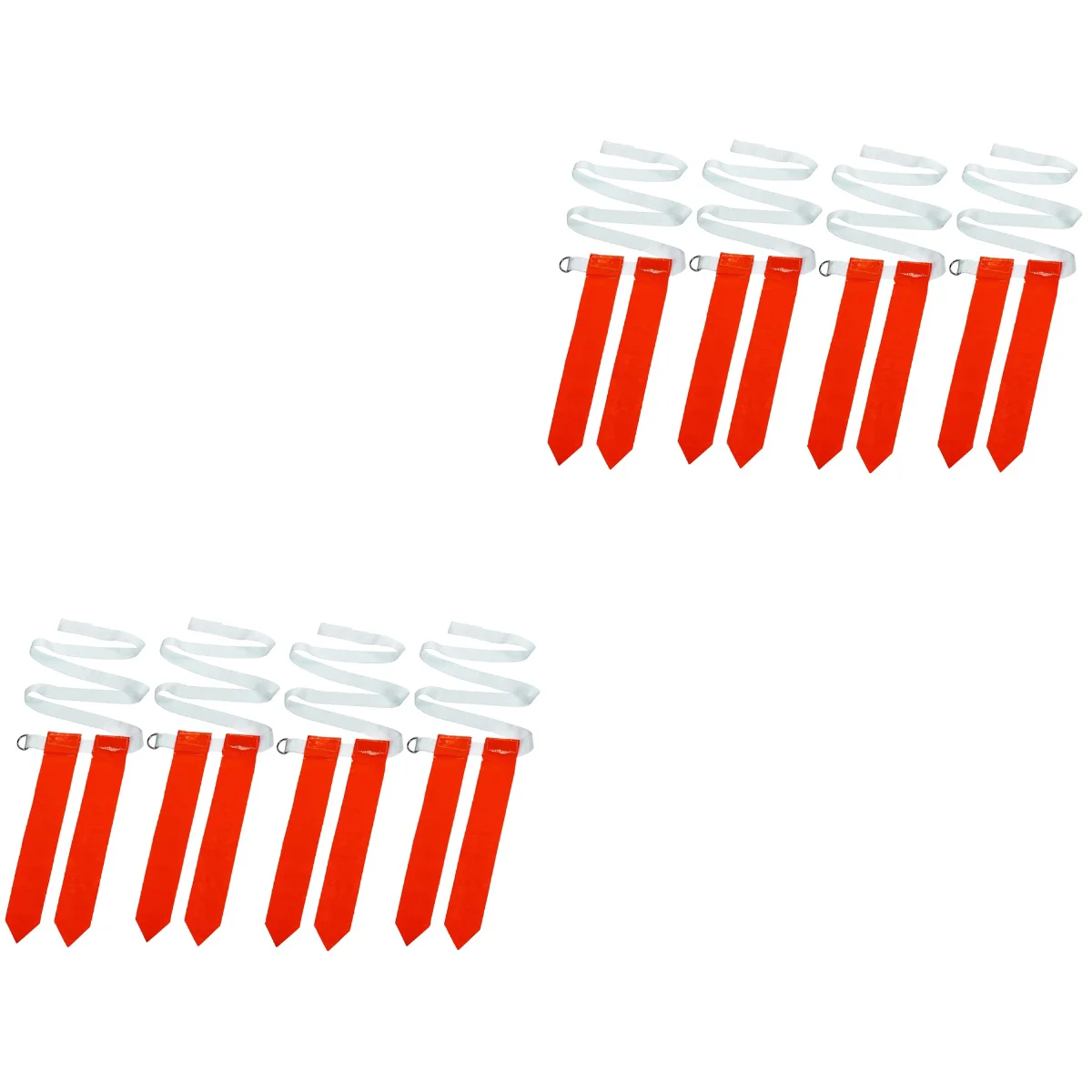 8 Pcs American Football Waist Belt Type Flag Rugby Training Ribbon Game Streamer Label Webbing for Children (Each White Belt
8 Pcs American Football Waist Belt Type Flag Rugby Training Ribbon Game Streamer Label Webbing for Children (Each White Belt