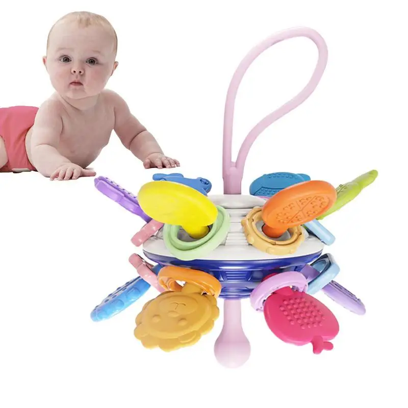 Montessori Pull String Sensory Toys Baby Silicone Pull String Activity Toys Development Educational Teech Toys For Toddler
Montessori Pull String Sensory Toys Baby Silicone Pull String Activity Toys Development Educational Teech Toys For Toddler