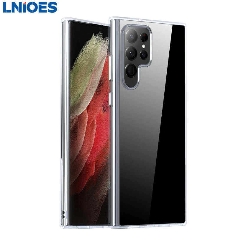 LNIOES for Samsung S22 Case S22 Plus Plated Buttons Clear TPU PC Hybrid Transparent Shockproof Case for Samsung S22 Ultra Case
LNIOES for Samsung S22 Case S22 Plus Plated Buttons Clear TPU PC Hybrid Transparent Shockproof Case for Samsung S22 Ultra Case