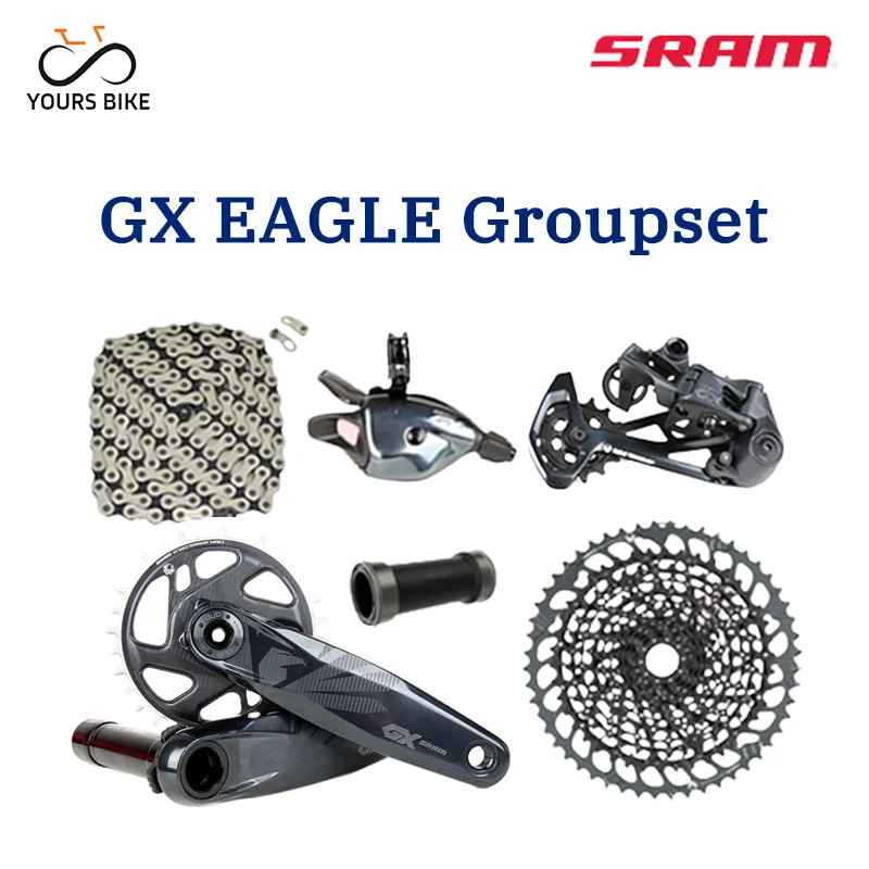 

2021 NEW SRAM GX EAGLE 1x12 12 Speed Groupset DUB Kit 32T Trigger Shifter Rear Derailleur 10-52T XG 1275 Cassette Chain Crankset