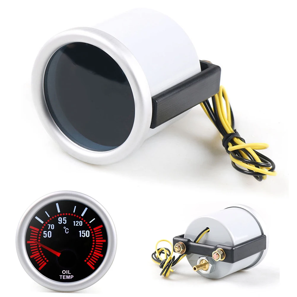 Gauge 1x Oil Temperature Replacement Universal White Light 12V 52mm Aluminum Car Monitor For Most Cars Durable
Gauge 1x Oil Temperature Replacement Universal White Light 12V 52mm Aluminum Car Monitor For Most Cars Durable