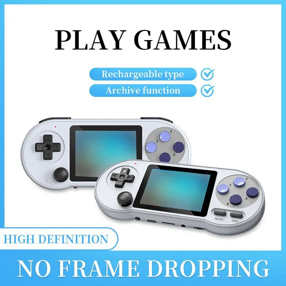 3 Inch IPS Handheld Game Console Player Mini Portable Game Console Built-in 6000 Games Retro Games Support AV Output
3 Inch IPS Handheld Game Console Player Mini Portable Game Console Built-in 6000 Games Retro Games Support AV Output