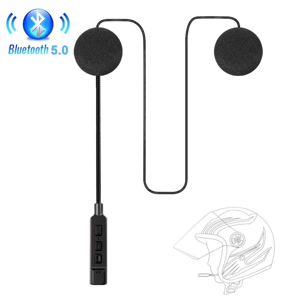 Гарнитура для мотоциклетного шлема MT02 Bluetooth 5,1, беспроводные наушники для верховой езды, комплект громкой связи, стерео наушники с защитой от помех и двигателем 
Гарнитура для мотоциклетного шлема MT02 Bluetooth 5,1, беспроводные наушники для верховой езды, комплект громкой связи, стерео наушники с защитой от помех и двигателем