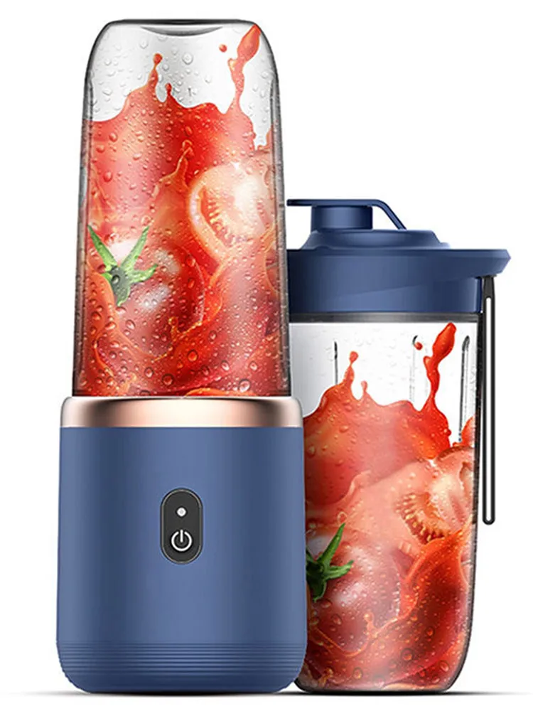 400ml Portable Electric Juicer Blender Rechargeable Mini Smoothie Blender Fruit Mixers Fruit Extractors Juice Maker Machine
400ml Portable Electric Juicer Blender Rechargeable Mini Smoothie Blender Fruit Mixers Fruit Extractors Juice Maker Machine