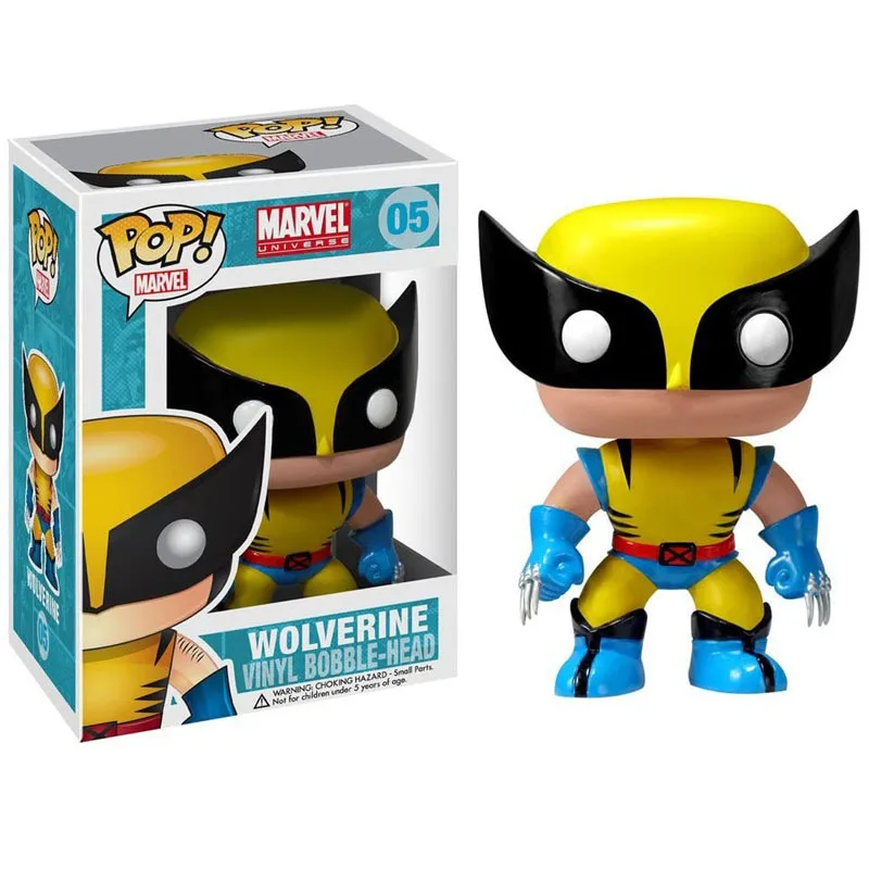 MARVEL X-Men Wolverine Logan P.O.P PVC Action Figure Toys Dolls Gifts for Children 10cm
MARVEL X-Men Wolverine Logan P.O.P PVC Action Figure Toys Dolls Gifts for Children 10cm