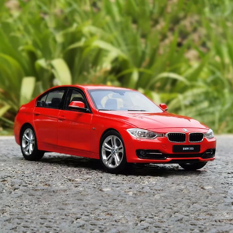 WELLY 1:18 BMW 335i масштаб автомобиль высокой имитации металлический Классическая