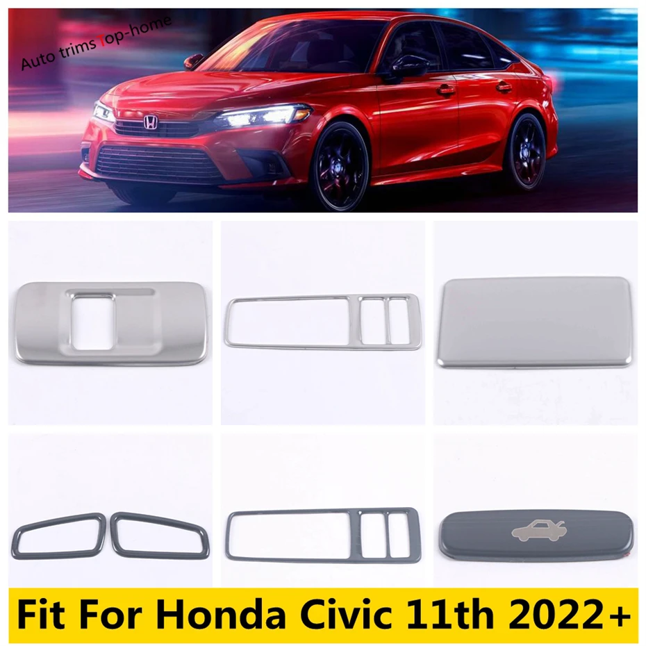Hand Brake Button / Air Vent / Glove Box Sequin / Head Light Lamp Cover Trim Accessories Interior For Honda Civic 11th 2022 2023
Hand Brake Button / Air Vent / Glove Box Sequin / Head Light Lamp Cover Trim Accessories Interior For Honda Civic 11th 2022 2023