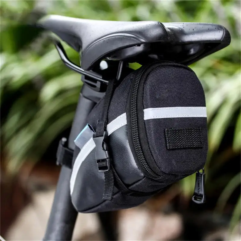 

ROSWHEEL 1.2L Portable Waterproof Bike Saddle Bag Cycling Seat Pouch Bicycle Tail Bags Rear Pannier Cycling Equipment