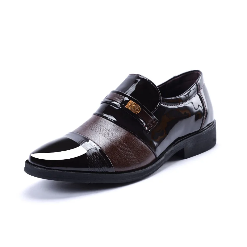 Arrival Men Formal Slip on Shoes Pu Leather Flat Shoes Top Quality Sapato Social Masculino Male Business Shoes Formal Shoes Men
Arrival Men Formal Slip on Shoes Pu Leather Flat Shoes Top Quality Sapato Social Masculino Male Business Shoes Formal Shoes Men