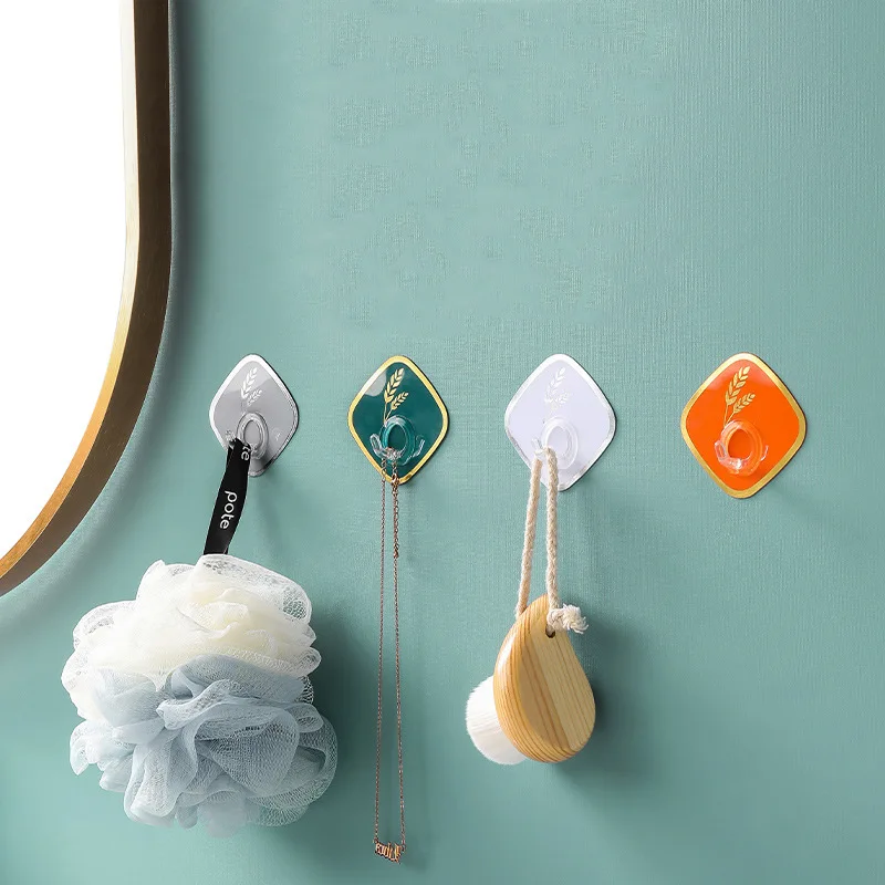 New Household Punch-free Hook, Strong Adhesive Hook, No Trace Hook for Clothes Hanging Behind Kitchen Door of Bathroom
New Household Punch-free Hook, Strong Adhesive Hook, No Trace Hook for Clothes Hanging Behind Kitchen Door of Bathroom