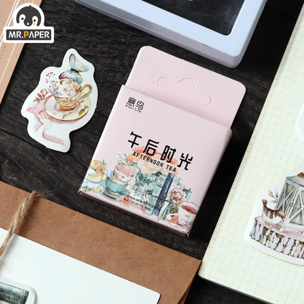 Mr. Paper 1 Style 46pcs/box Vintage Plant Sticker Creative Beauty Flower Hand Account Material Decorative Stationery Sticker
Mr. Paper 1 Style 46pcs/box Vintage Plant Sticker Creative Beauty Flower Hand Account Material Decorative Stationery Sticker