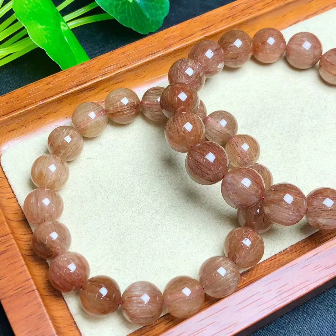 Cross border hot selling 12mm natural crystal, natural copper, smooth hair crystal, hand row energy therapy, hand chain fashion
Cross border hot selling 12mm natural crystal, natural copper, smooth hair crystal, hand row energy therapy, hand chain fashion
