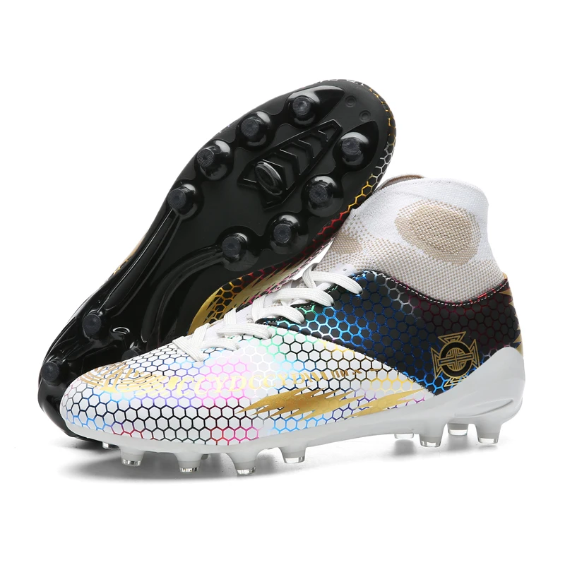 Men Soccer Shoes For Men Adult Kids TF/AG Football Boots Cleats Grass Training Sport Footwear 2022 Trend Men‘s Sneakers 33-46
Men Soccer Shoes For Men Adult Kids TF/AG Football Boots Cleats Grass Training Sport Footwear 2022 Trend Men‘s Sneakers 33-46