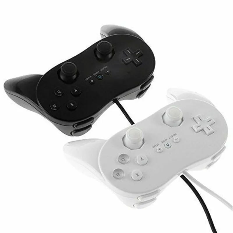 Gamepad For Wii Second-generation Classic Wired Game Controller Gaming Remote Pad Console Joypad Joystick 
Gamepad For Wii Second-generation Classic Wired Game Controller Gaming Remote Pad Console Joypad Joystick