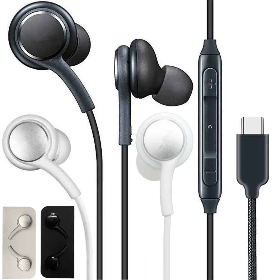 10pcs/lot USB-C Earphone IG955 Type C In-ear With Mic Wire Headset For Samsung S21 S20 Note 20 Ultra S20+ S21 Plus Note 10 A80
10pcs/lot USB-C Earphone IG955 Type C In-ear With Mic Wire Headset For Samsung S21 S20 Note 20 Ultra S20+ S21 Plus Note 10 A80