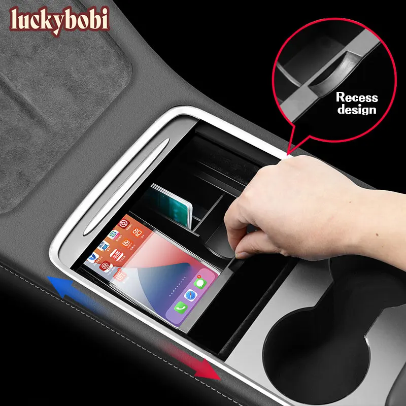 For Tesla Model 3 Model Y 2021 Car Central Armrest Storage Box Center Console Flocking Organizer Containers Car Accessories
For Tesla Model 3 Model Y 2021 Car Central Armrest Storage Box Center Console Flocking Organizer Containers Car Accessories