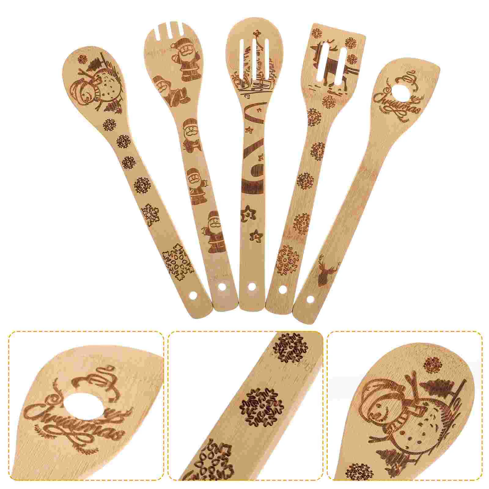 5 шт., бамбуковые кухонные принадлежности
5 шт., бамбуковые кухонные принадлежности