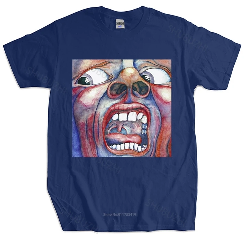 Men Cotton T Shirt Summer Brand Tshirt King Crimson Men's In The Court Of The Crimson King T-Shirt Top Tees Mens Tshirt
Men Cotton T Shirt Summer Brand Tshirt King Crimson Men's In The Court Of The Crimson King T-Shirt Top Tees Mens Tshirt