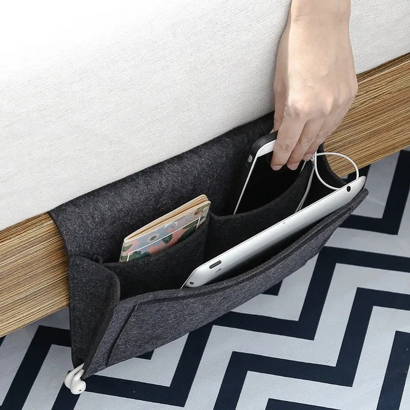 Bedside Side Bedside Storage Bag Household Felt Storage Hanging Bag Bedroom Storage Sofa Side Bag
Bedside Side Bedside Storage Bag Household Felt Storage Hanging Bag Bedroom Storage Sofa Side Bag