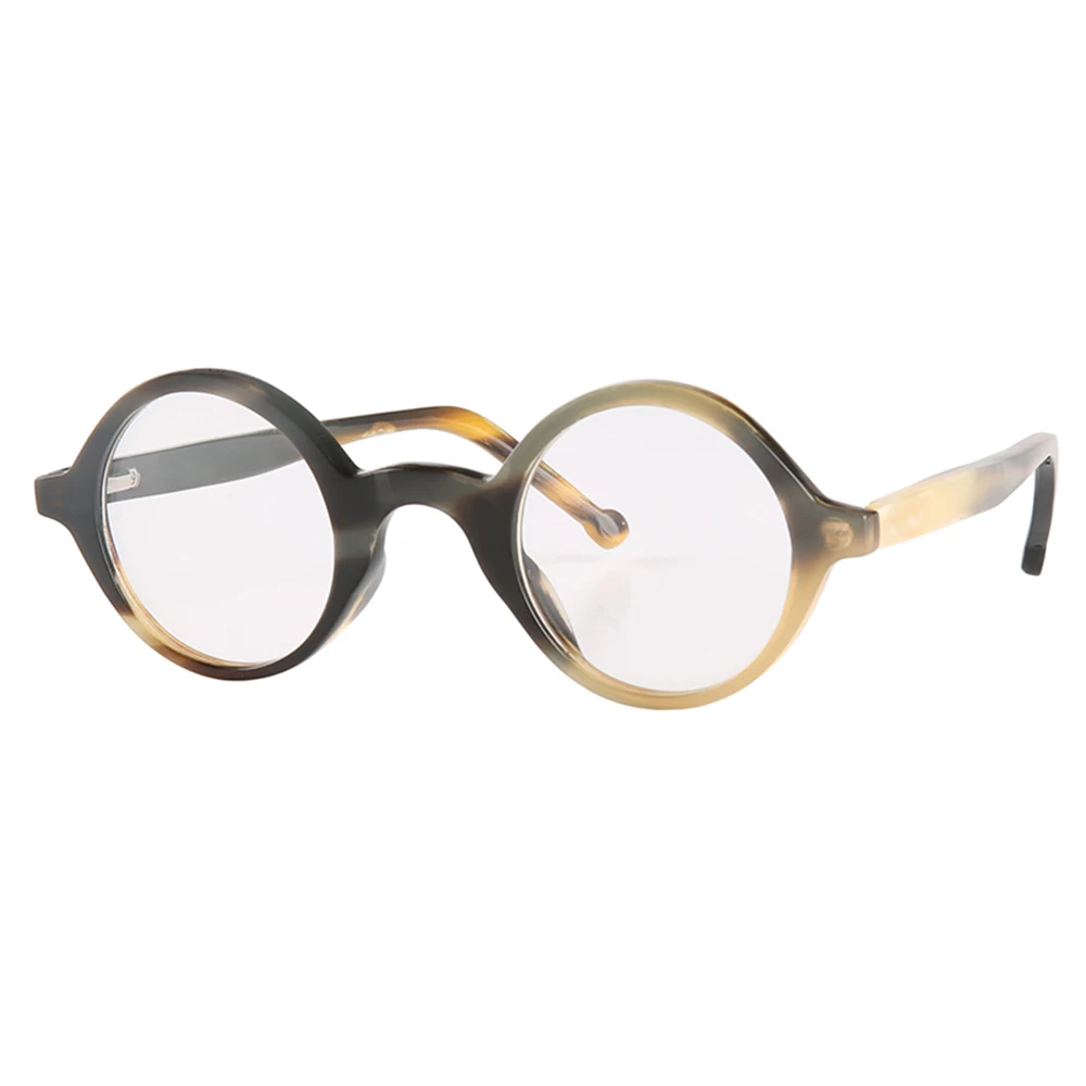 Retro Vintage Japanese Small Round Handmade Unique Yak Horn Myopia Spectacle Sunglasses Optical Reading Glasses Eyeglasses Frame
Retro Vintage Japanese Small Round Handmade Unique Yak Horn Myopia Spectacle Sunglasses Optical Reading Glasses Eyeglasses Frame