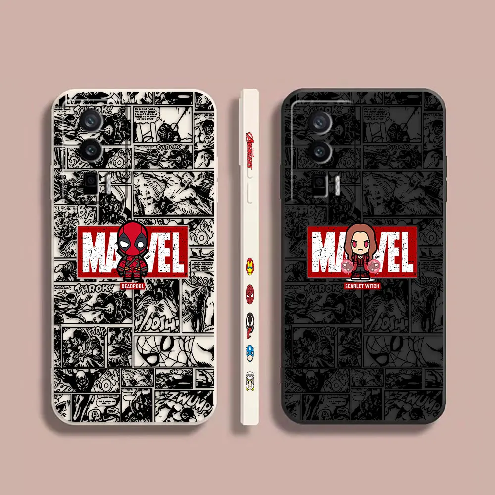 Case For Redmi K60E K60 K50 K40S K40 K30 9A 9 8A 8 10 Pro 4G 5G Colour Simple Liquid silicone Case Marvel Deadpool Comics
Case For Redmi K60E K60 K50 K40S K40 K30 9A 9 8A 8 10 Pro 4G 5G Colour Simple Liquid silicone Case Marvel Deadpool Comics