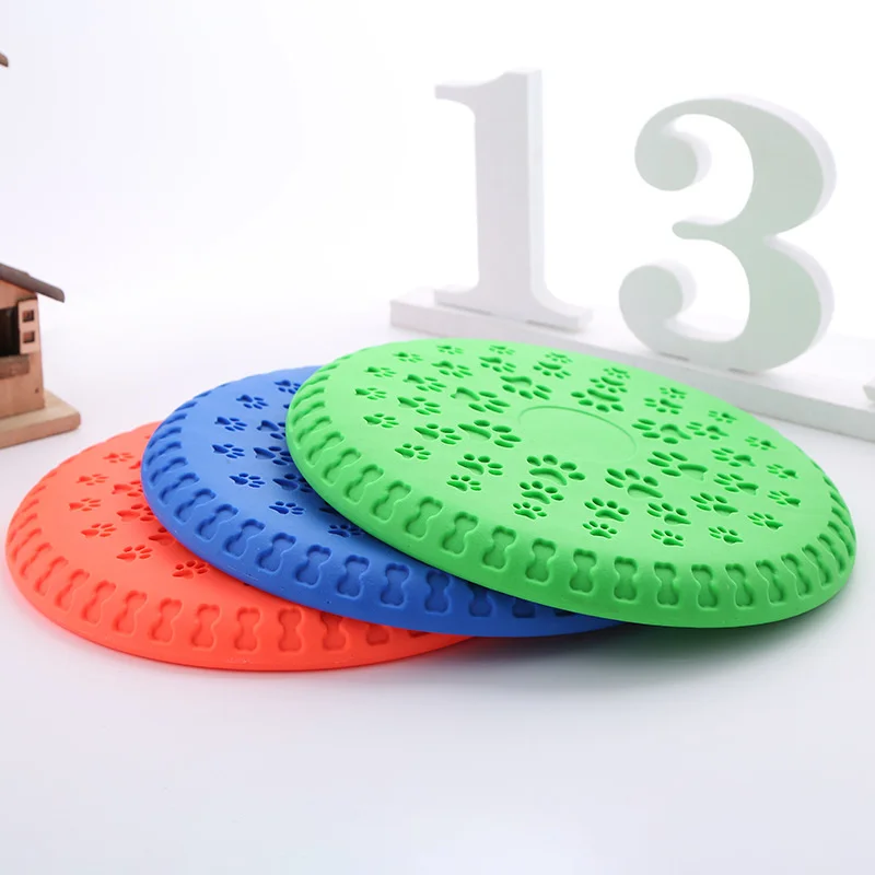 Pet Flying Discs Diameter 23cm Dog Soft Rubber Flying Discs Training Dog Throwing Toy Pet Supplies
Pet Flying Discs Diameter 23cm Dog Soft Rubber Flying Discs Training Dog Throwing Toy Pet Supplies