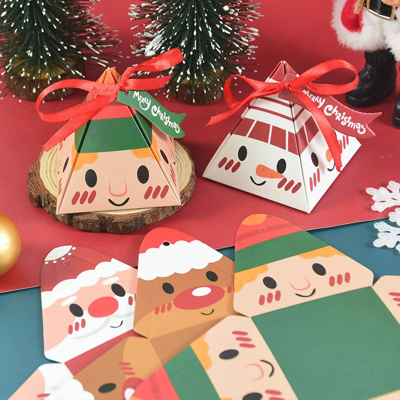 10pcs Christmas Kraft Paper Boxes Santa Claus Chocolate Candy Packaging Box Kids Favor Xmas Gift 2023 Happy New Year Party Decor
10pcs Christmas Kraft Paper Boxes Santa Claus Chocolate Candy Packaging Box Kids Favor Xmas Gift 2023 Happy New Year Party Decor