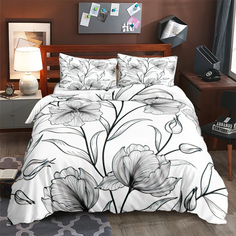 3D HD plant flower quilt cover flower and grass quilt cover bedding quilt cover double king size home textile four-piece set
3D HD plant flower quilt cover flower and grass quilt cover bedding quilt cover double king size home textile four-piece set
