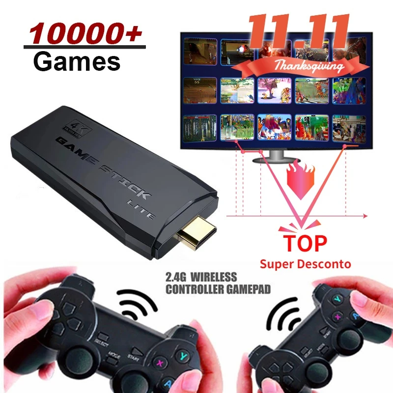 Игровая консоль 64 ГБ, встроенные 10000 игр, ретро портативная игровая консоль, беспроводной контроллер, Игровая приставка для PS1/GBA, подарок на ...
Игровая консоль 64 ГБ, встроенные 10000 игр, ретро портативная игровая консоль, беспроводной контроллер, Игровая приставка для PS1/GBA, подарок на ...
