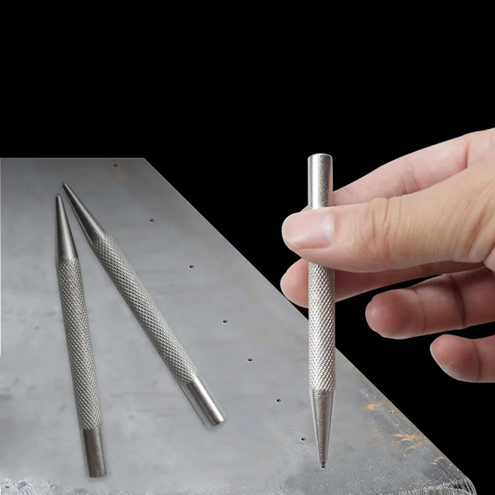 Knurled Centre Punch Spot Dot Center Carbon Steel Knurled Centre Punch for Metal Positioning Spot Dot Center Tool
Knurled Centre Punch Spot Dot Center Carbon Steel Knurled Centre Punch for Metal Positioning Spot Dot Center Tool