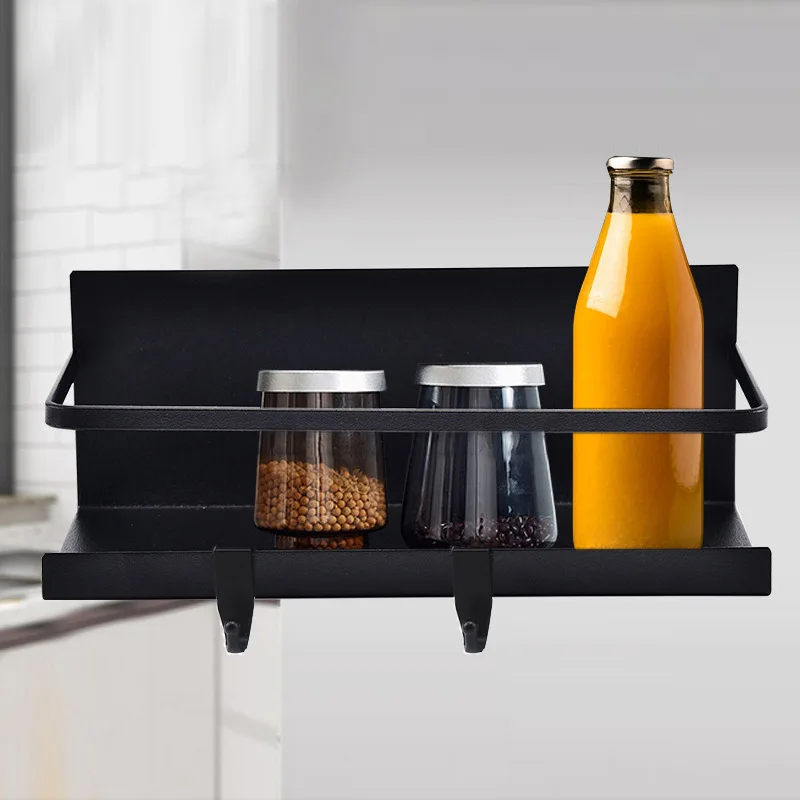 Refrigerator rack wrought iron free punch seasoning rack Japanese side hanging storage rack multi-functional kitchen rack
Refrigerator rack wrought iron free punch seasoning rack Japanese side hanging storage rack multi-functional kitchen rack