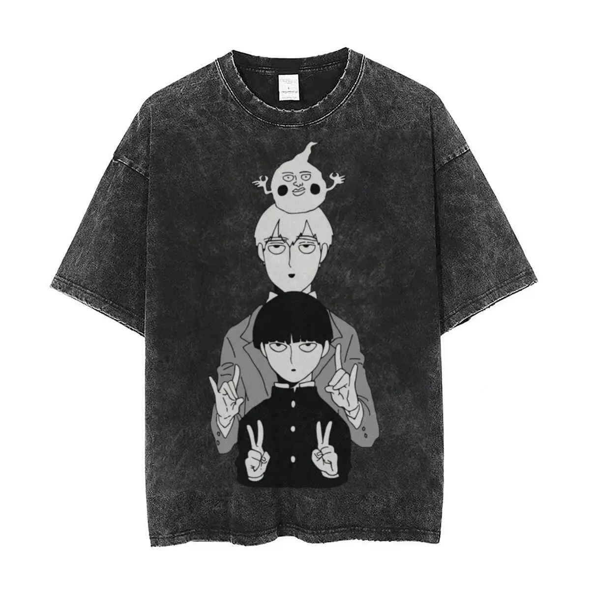 Shigeo And Reigen With Dimple Mob Psycho 100 T Shirt Hip Hop Washed Cotton Harajuku T-Shirts Anime Fashion Men Streetwear Tee
Shigeo And Reigen With Dimple Mob Psycho 100 T Shirt Hip Hop Washed Cotton Harajuku T-Shirts Anime Fashion Men Streetwear Tee