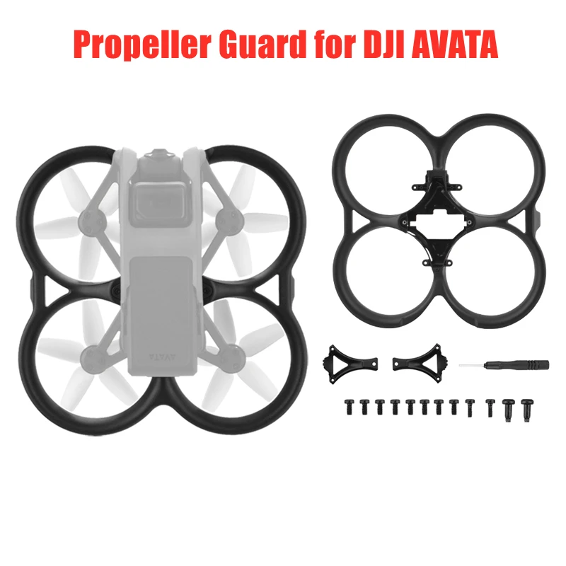 Propeller Bumper Guard for DJI AVATA Anti-Collision Bar Ring Propeller Protector Anti-drop Protection Cover Drone Accessories
Propeller Bumper Guard for DJI AVATA Anti-Collision Bar Ring Propeller Protector Anti-drop Protection Cover Drone Accessories