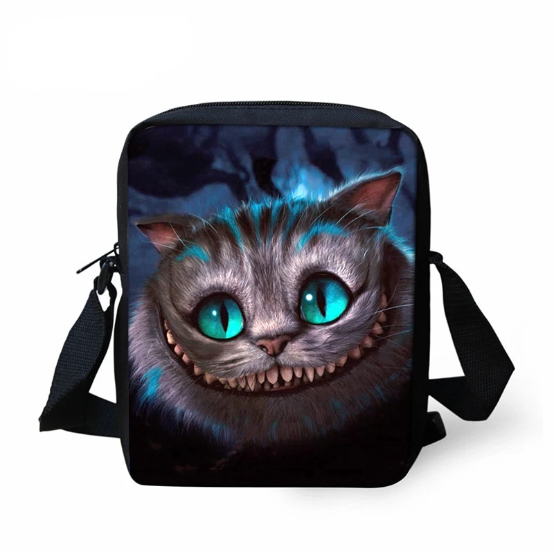 Женские сумки через плечо с принтом Чеширского кота, Наплечная Сумка We Are All Mad Here, черная женская сумка для девочек-подростков, маленький кошелек, сумка
Женские сумки через плечо с принтом Чеширского кота, Наплечная Сумка We Are All Mad Here, черная женская сумка для девочек-подростков, маленький кошелек, сумка