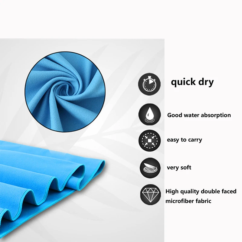 Dry Jogging Portable Sweat-absorbent Outdoor Yoga Towels Quick Sports Absorbent Swimming Towel Beach Water
Dry Jogging Portable Sweat-absorbent Outdoor Yoga Towels Quick Sports Absorbent Swimming Towel Beach Water
