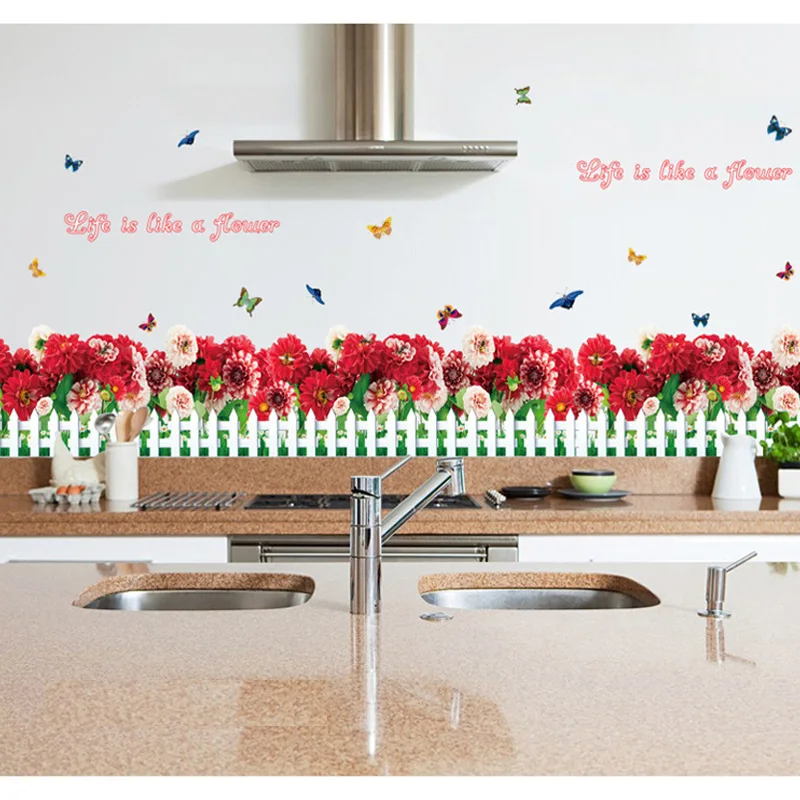 Daisy Wall Stickers Flowers for Skirting Line Living Room Bathroom Kitchen Decoration Wallpapers Self-adhesive Vinyl Wall Deacls
Daisy Wall Stickers Flowers for Skirting Line Living Room Bathroom Kitchen Decoration Wallpapers Self-adhesive Vinyl Wall Deacls