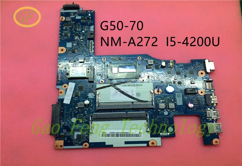 Laptop Motherboard for Lenovo G50-70 ACLU2 UMA NM-A272 Motherboard SR170 I5-4200U ACLU1 DDR3 maiboard 100% perfect working 
Laptop Motherboard for Lenovo G50-70 ACLU2 UMA NM-A272 Motherboard SR170 I5-4200U ACLU1 DDR3 maiboard 100% perfect working
