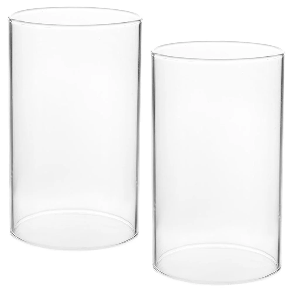 2 Pcs Decorations Home Holder Glass Cover Straight Hair Wedding Décor Pillar Candles Holders Shades Jar
2 Pcs Decorations Home Holder Glass Cover Straight Hair Wedding Décor Pillar Candles Holders Shades Jar