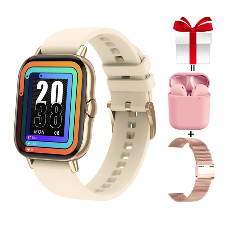 Smart Watches Women 1.78inch LCD Screen Body Temperature Monitor Breathing Training Custom Dials Connected Watch Man PK P8 Plus
Smart Watches Women 1.78inch LCD Screen Body Temperature Monitor Breathing Training Custom Dials Connected Watch Man PK P8 Plus