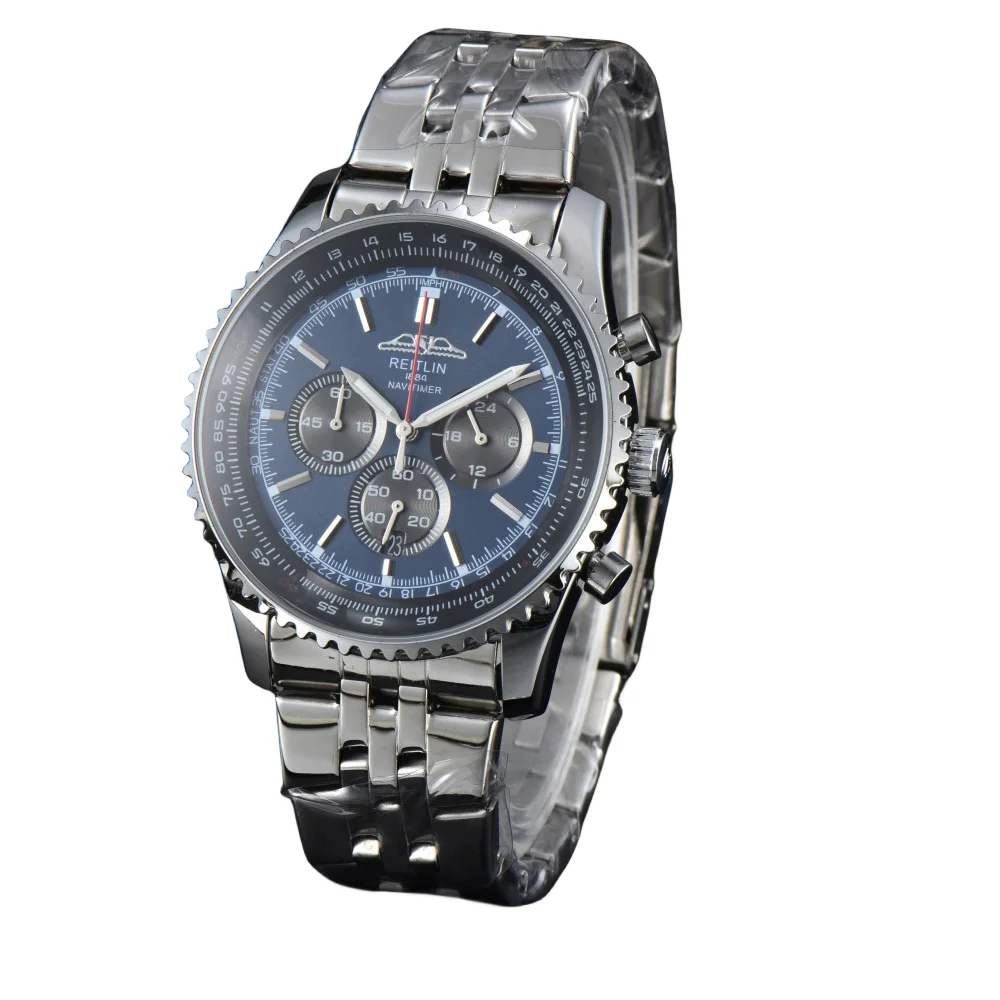 AAA+ Breitling Watches For Mens Business Multifunction Automatic Date Wristwatch Luxury Full Stainless Steel Chronograph Clocks
AAA+ Breitling Watches For Mens Business Multifunction Automatic Date Wristwatch Luxury Full Stainless Steel Chronograph Clocks