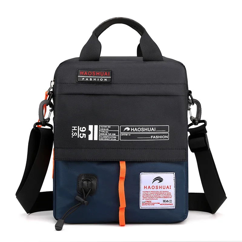 Men's Bag Single Shoulder Bag Leisure Fashion Messenger Computer Bag Large Capacity Travel Vertical Nylon Bag
Men's Bag Single Shoulder Bag Leisure Fashion Messenger Computer Bag Large Capacity Travel Vertical Nylon Bag