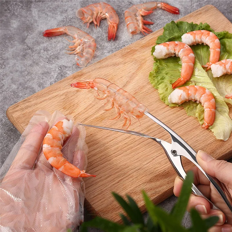 Stainless Steel Peeler For Shrimp Cleaning Metal Shrimp Knife Lobster Line Peel Practical Mini Gadget Kitchen Accessories Tool
Stainless Steel Peeler For Shrimp Cleaning Metal Shrimp Knife Lobster Line Peel Practical Mini Gadget Kitchen Accessories Tool
