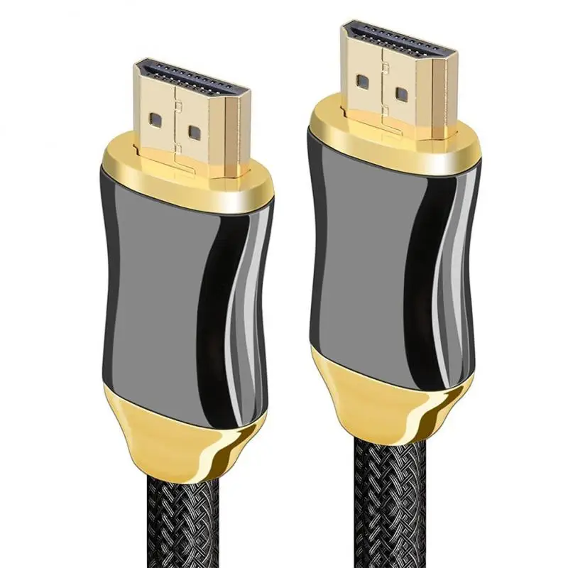 Aluminum Nylon Computer Hdtv Hdr Cable Hdmi-compatible Splitter High Speed 2.0 Cable Tv Connection Braided Digital Cable Cord
Aluminum Nylon Computer Hdtv Hdr Cable Hdmi-compatible Splitter High Speed 2.0 Cable Tv Connection Braided Digital Cable Cord