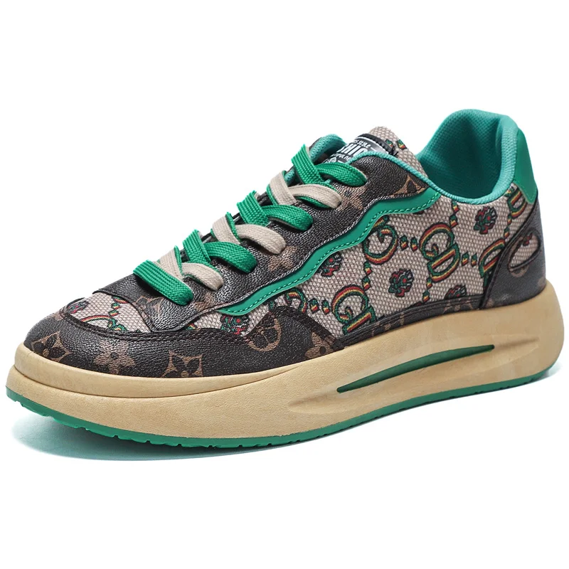 New 2022 Men's Vulcanized Shoes Leather Shoes Fashion Classic Sneakers Men's Anti-Slip Skateboard Shoes Zapatillas Deporte
New 2022 Men's Vulcanized Shoes Leather Shoes Fashion Classic Sneakers Men's Anti-Slip Skateboard Shoes Zapatillas Deporte