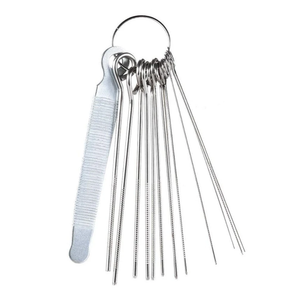 14 Pcs 13 Sizes Guitar Nut Slotting File Saw Rods Slot Filing Repair DIY Tools For Electric Acoustic Guitar Saw Slot Filing Set
14 Pcs 13 Sizes Guitar Nut Slotting File Saw Rods Slot Filing Repair DIY Tools For Electric Acoustic Guitar Saw Slot Filing Set